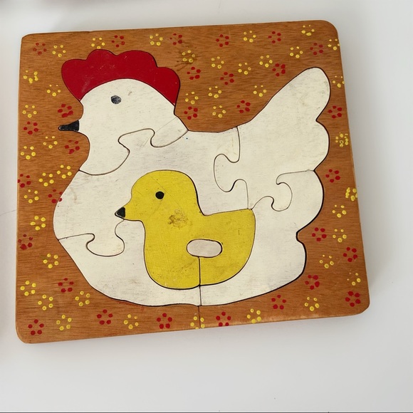 Vintage wooden puzzle - Picture 5 of 6